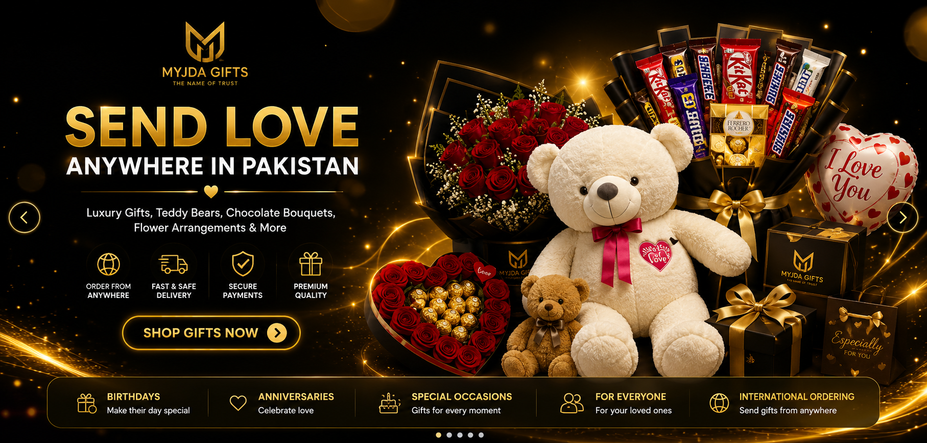 MYJDA Gifts - Send Love Anywhere In Pakistan